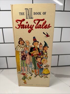 Vintage The Harper & Roe Tall Book of Fairy Tales - Illustrated Kids Book